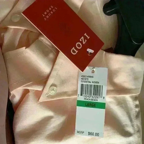 Izod Mens‎ shirt NWT - Picture 3 of 3